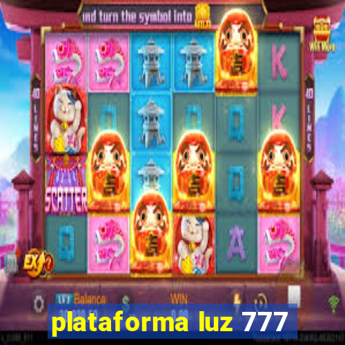 plataforma luz 777